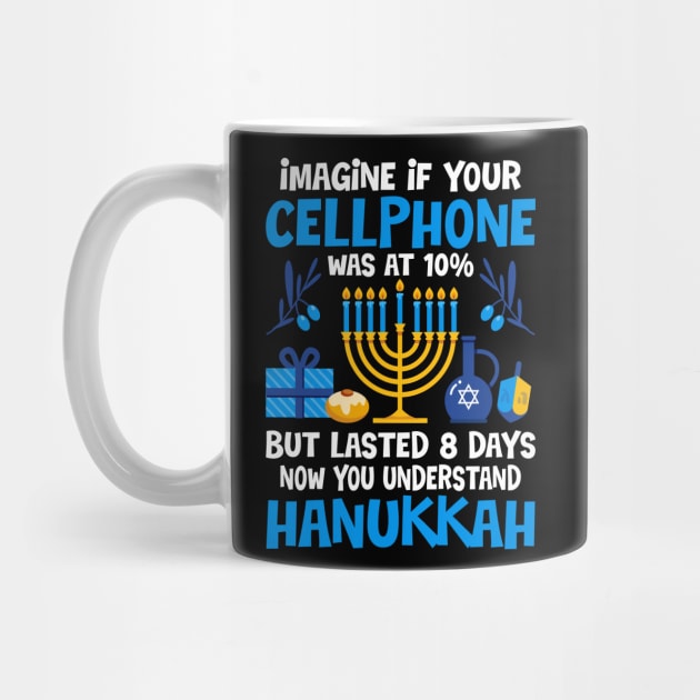 Funny Hanukkah Cellphone Chanukkah by skylervario